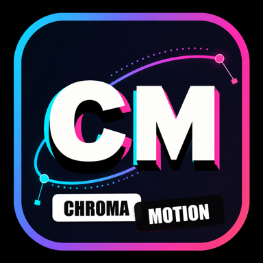 Logo du plugin ChromaMotion V2 pour DaVinci Resolve